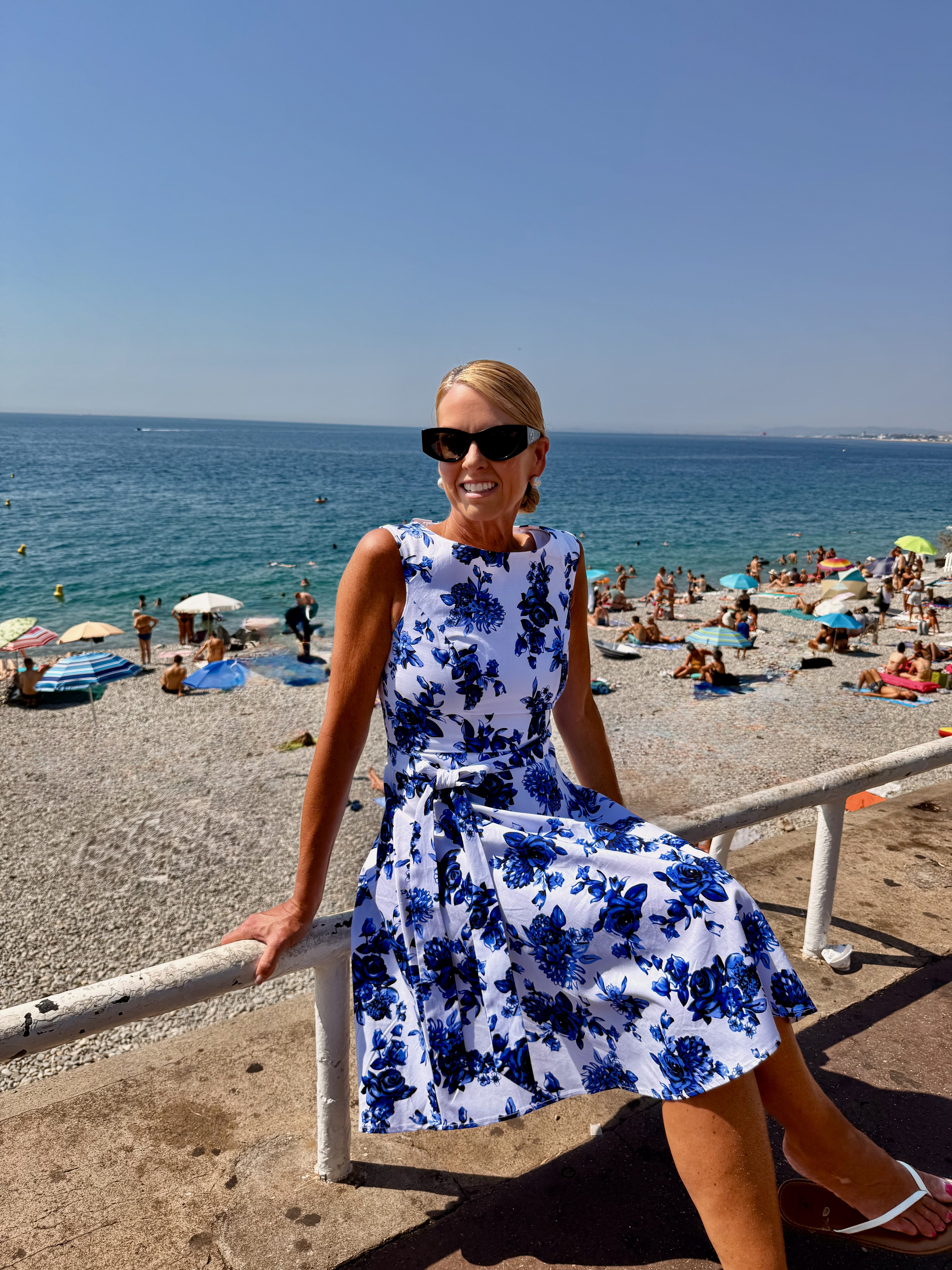 Angela Hughes in Nice, France